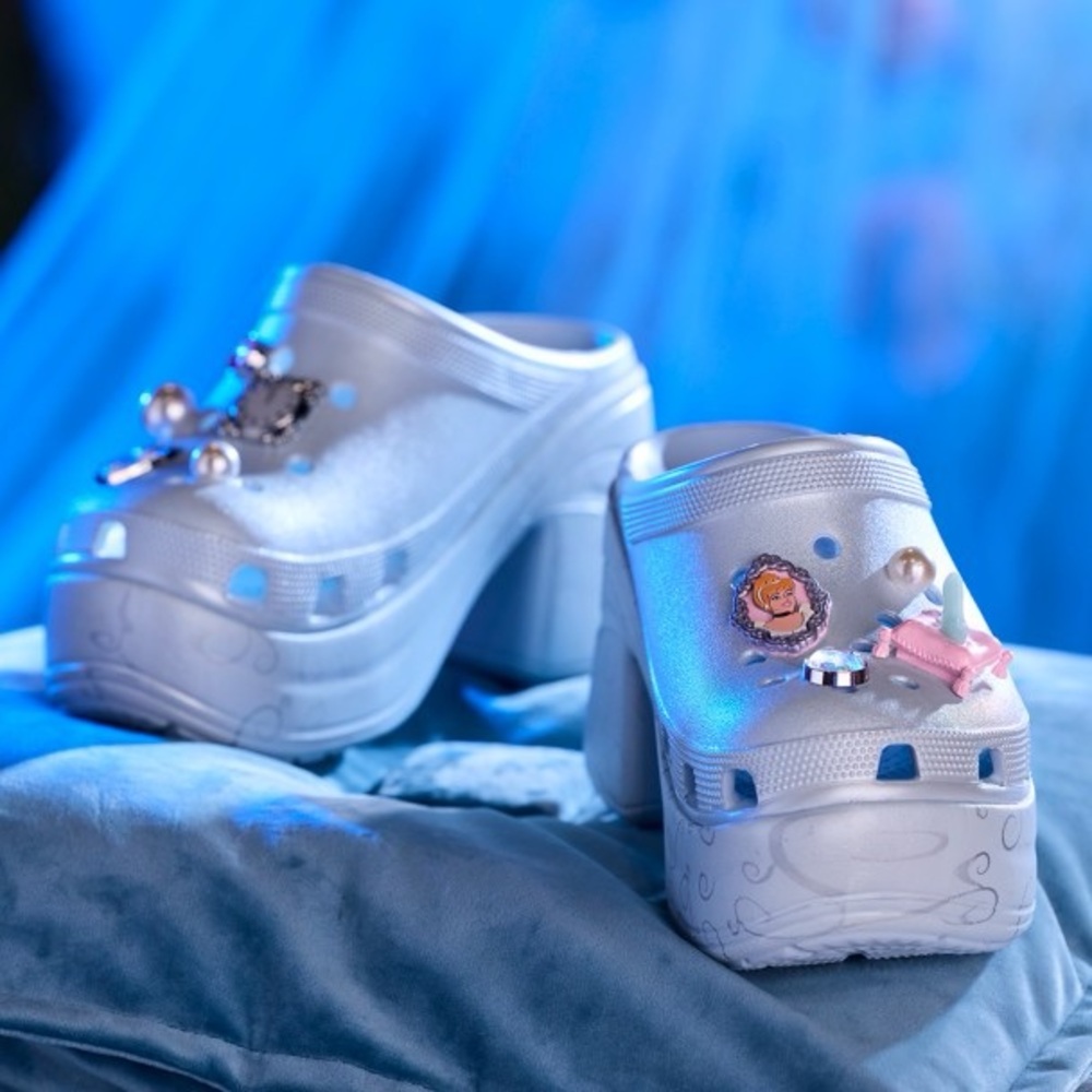 Cinderella Platform Clogs for Adults by Crocs